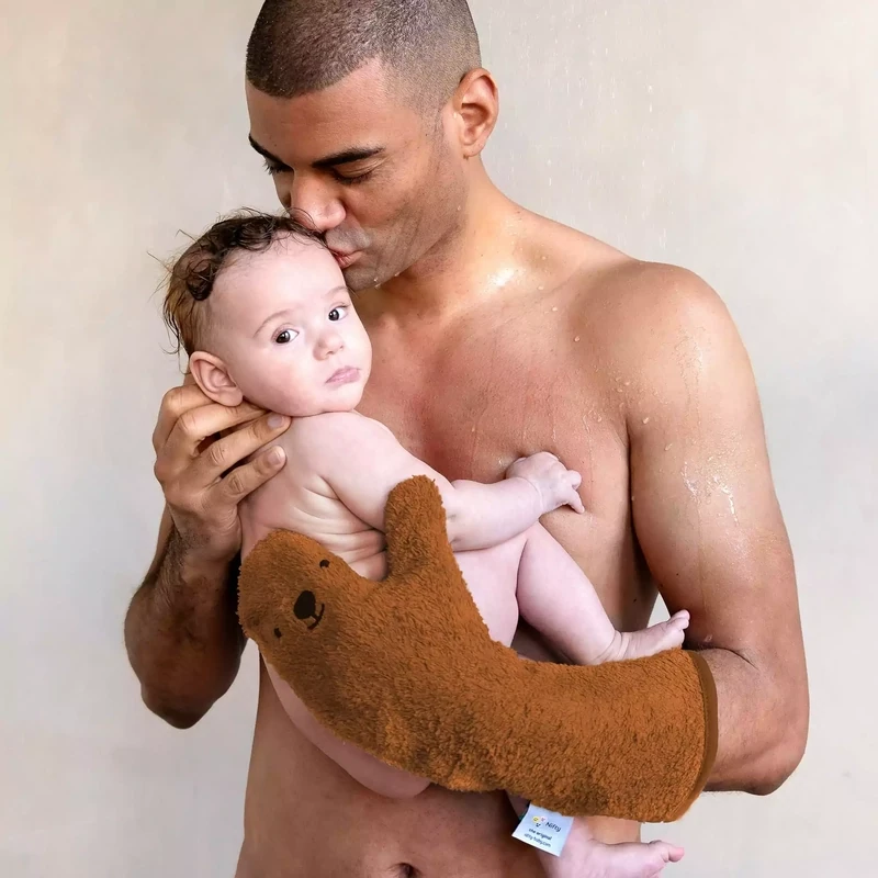 Nifty Baby Shower Glove - caramel