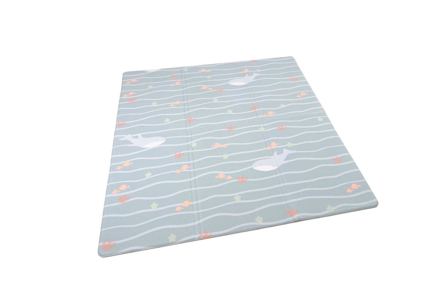 Play carpet underwater/dots 140 x 140cm