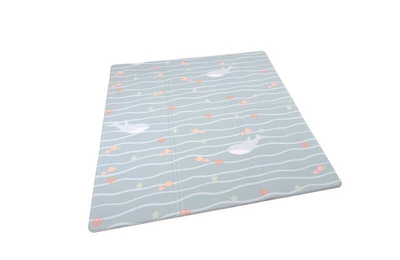 Play carpet underwater/dots 140 x 140cm