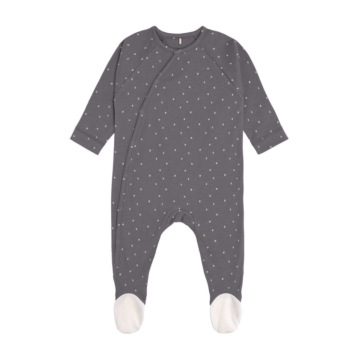 Lässig Pyjama met voetjes Triangle Grey 62/68