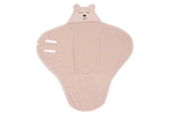 Jollein Wikkeldeken Bear Boucle Wild Rose