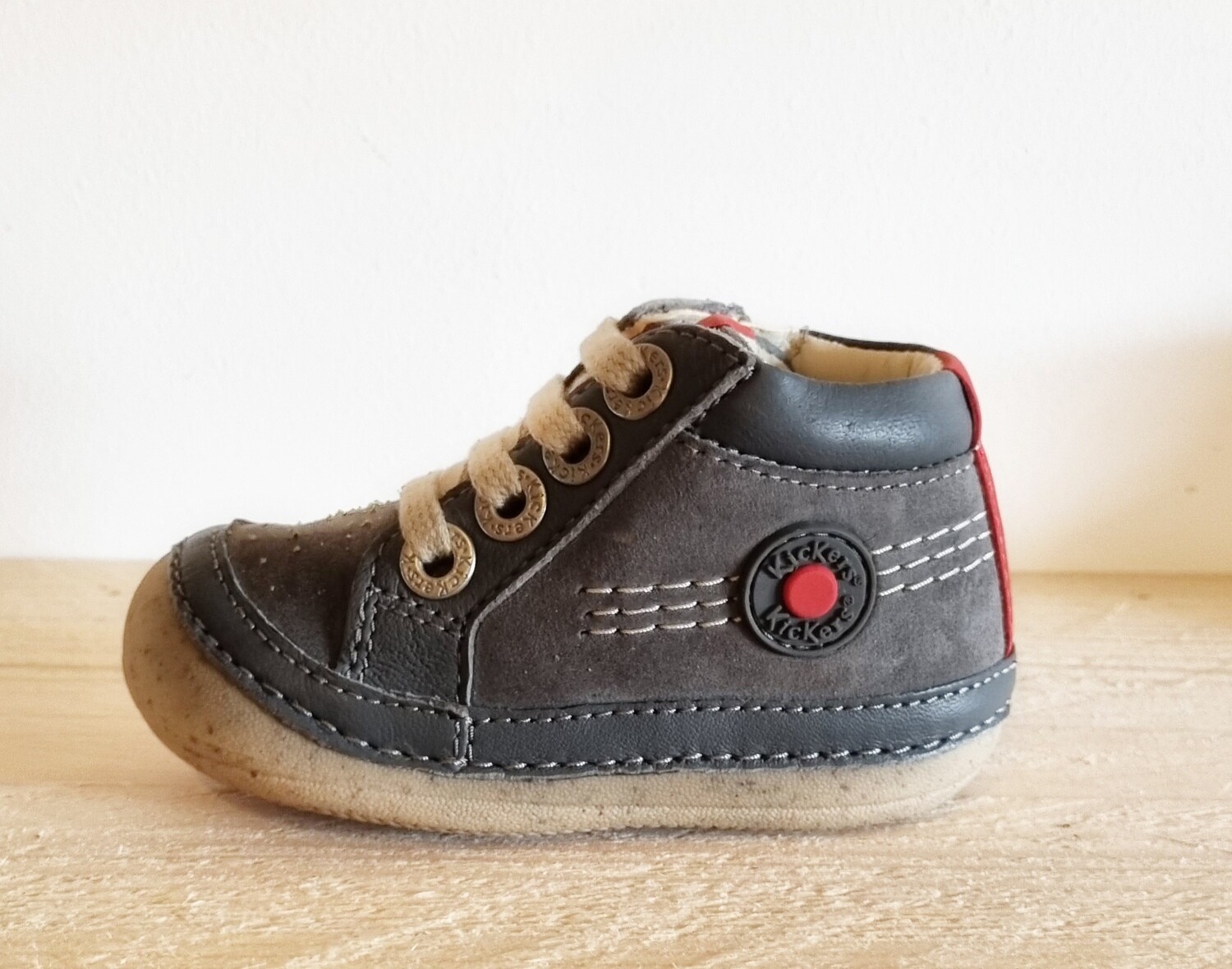 Kickers SONISTREET  Gris fonce