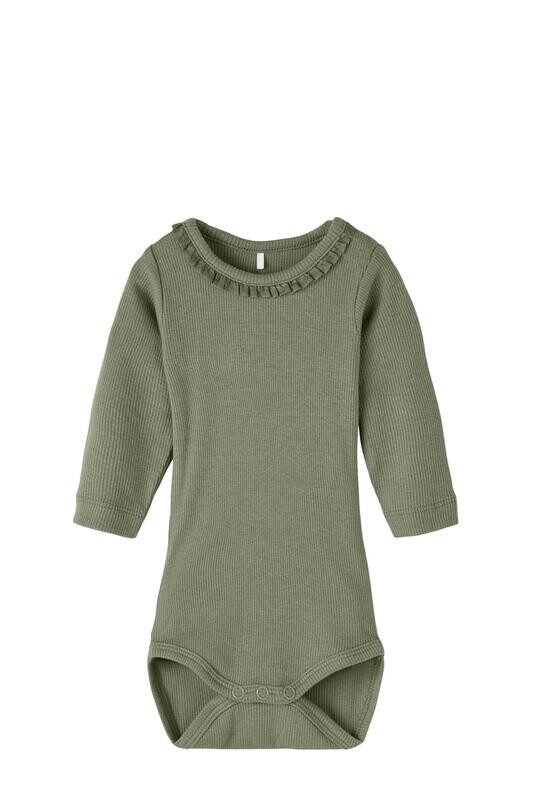 NAME IT BABY romper + legging groen