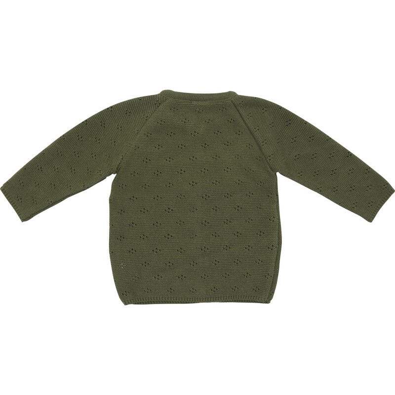 Klein Knit Cardigan Ruffle