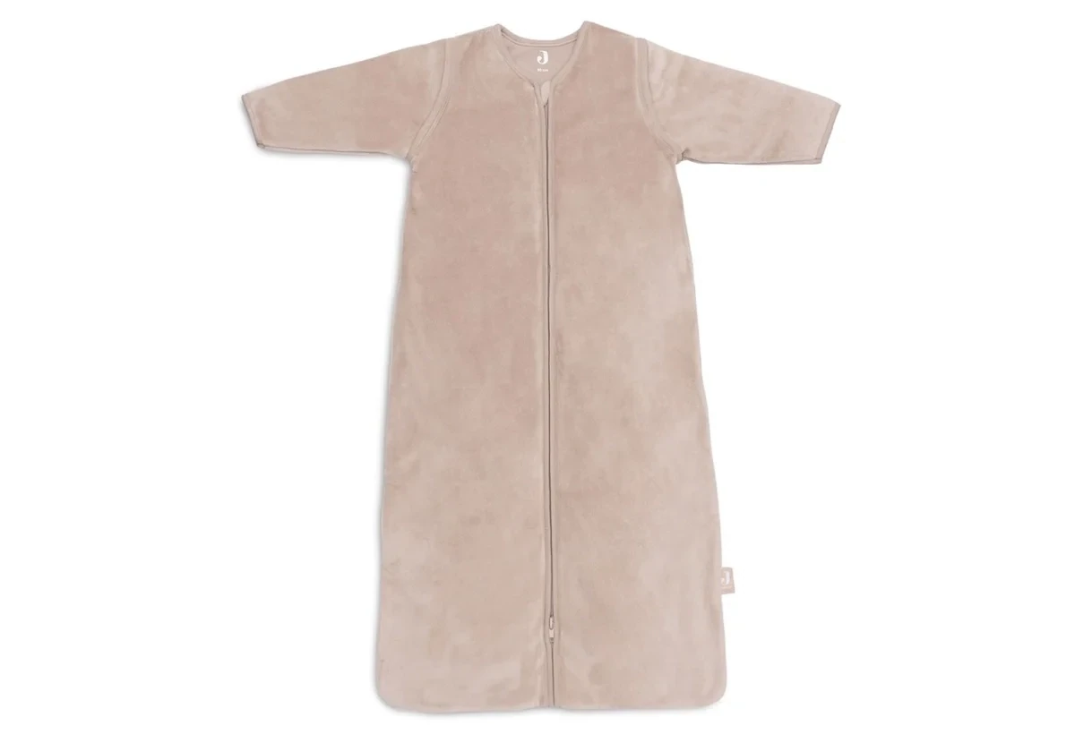 Jollein Slaapzak winter Velvet wild rose Size 70– afritsbare mouwen