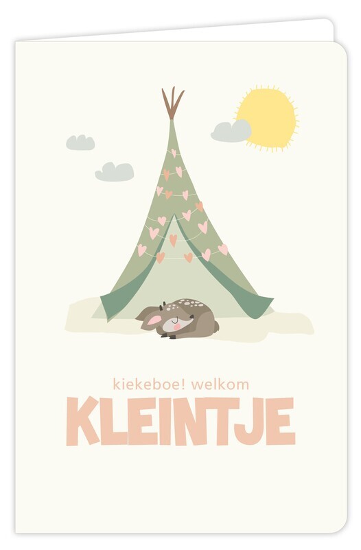 Flow Wenskaart KLEINTJE