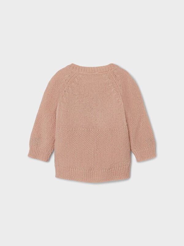 NBFNEMINE LS KNIT CARD Melon