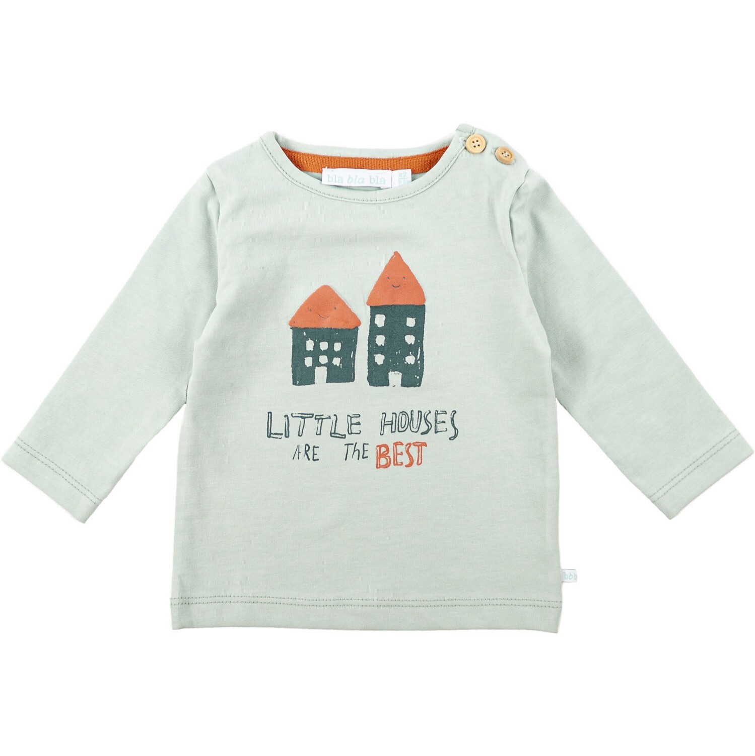 bla bla bla T-SHIRT LSLittle Houses are the best