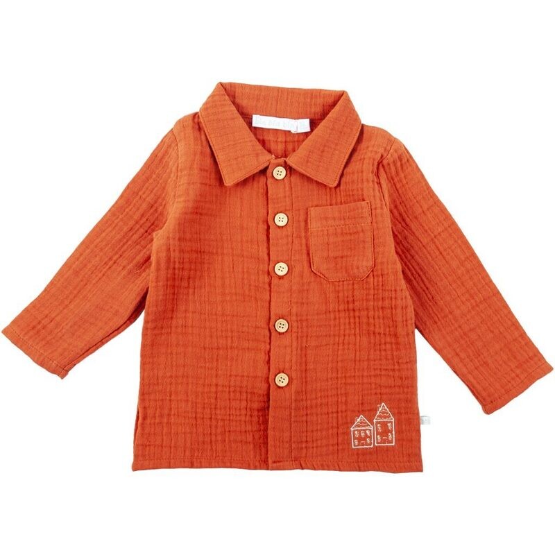 bla bla bla SHIRT LS Hemd Oragne