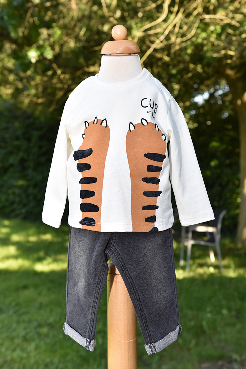 Tshirt tijgerpoten
