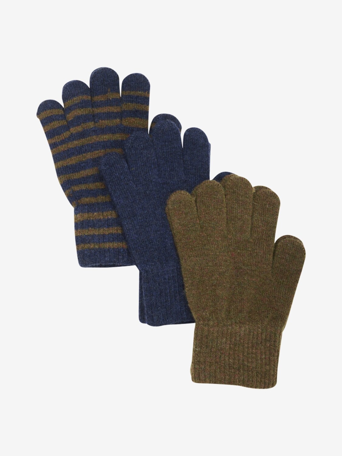 Minymo - Magic Handschoenen Gebreid 3-Pack Parijse Nacht
