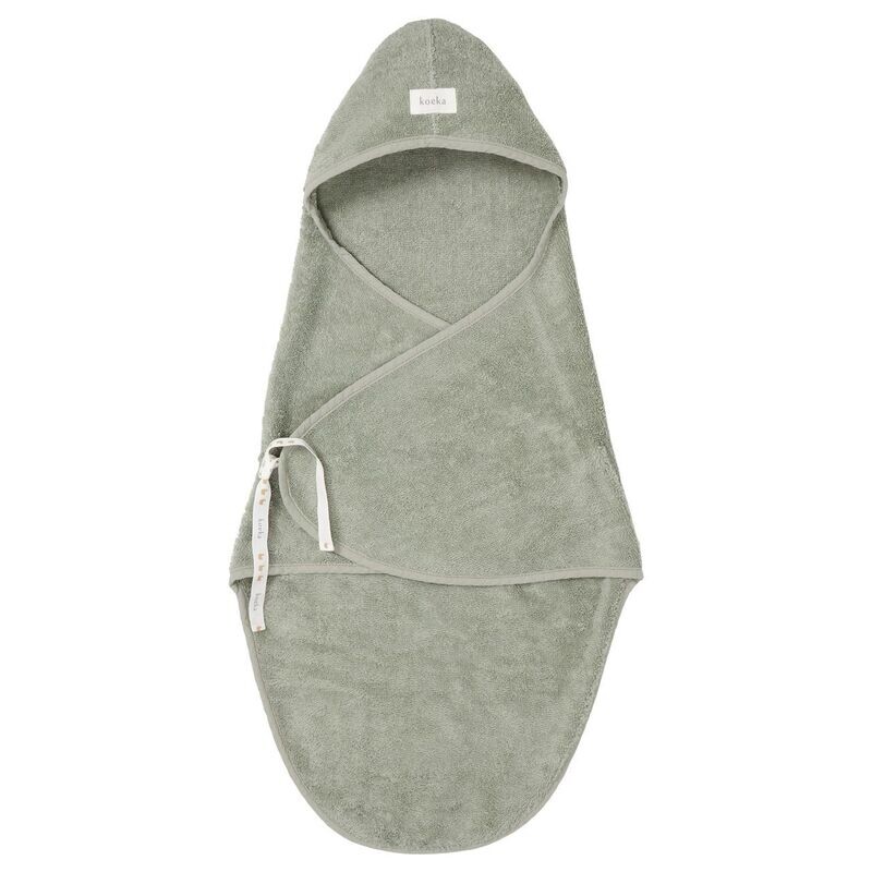 Koeka Omslagdoek Newborn Dijon Daily shadow green