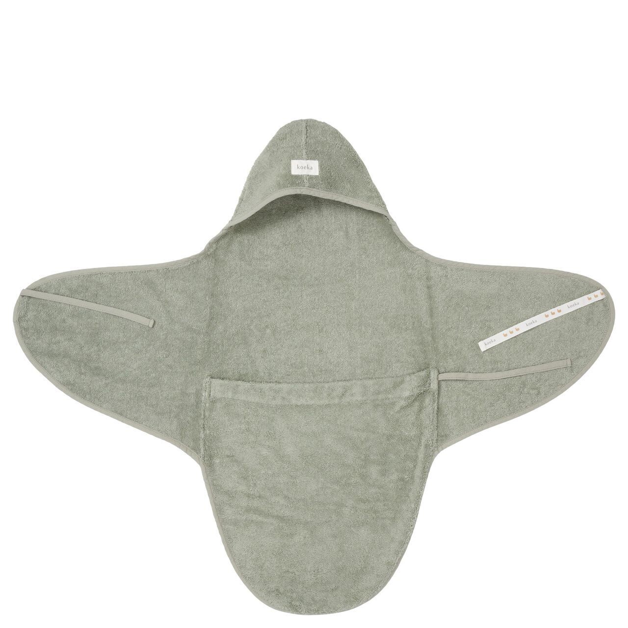 Koeka Omslagdoek Newborn Dijon Daily shadow green