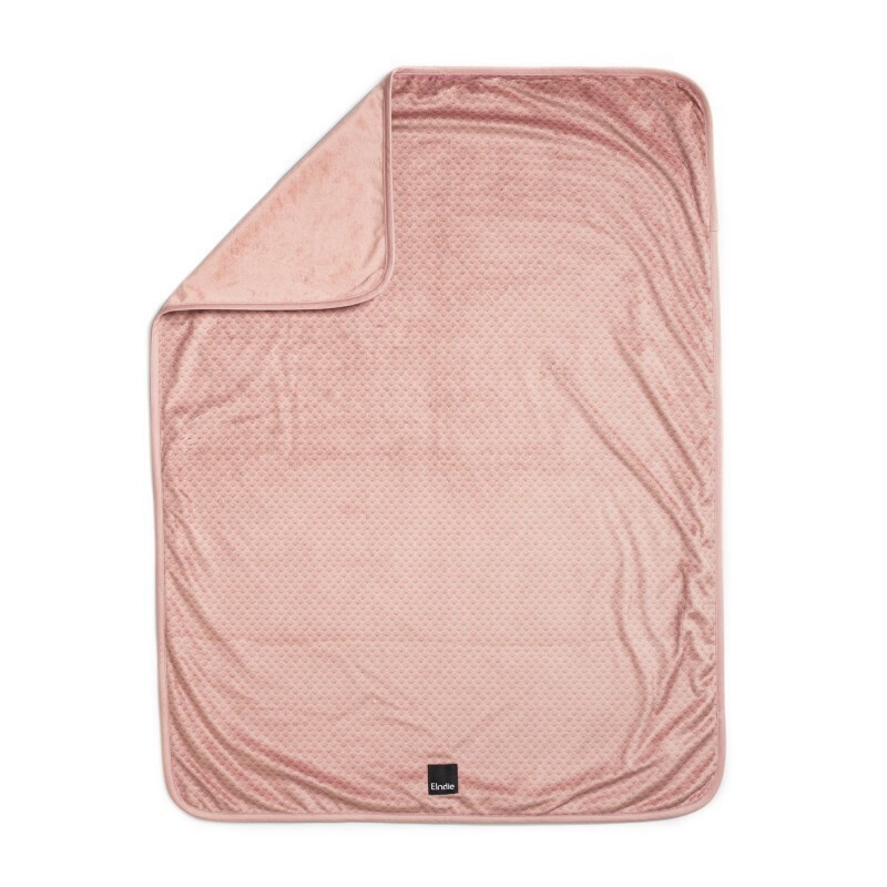 Elodie Pearl Velvet baby deken Pink Nouveau (75x100cm)