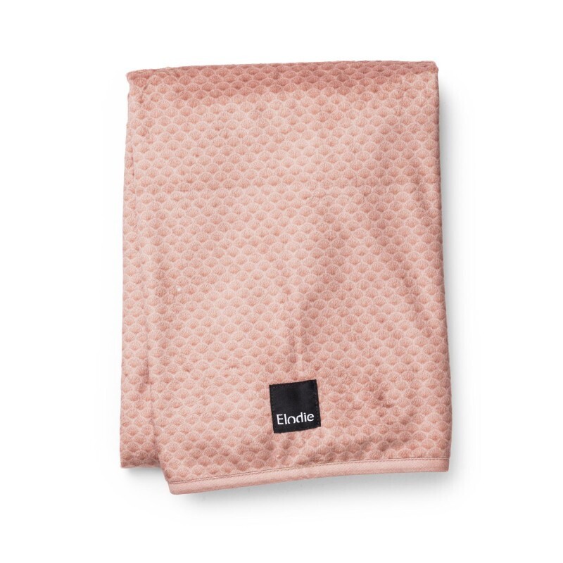 Elodie Pearl Velvet baby deken Pink Nouveau (75x100cm)