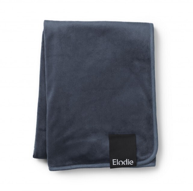 Elodie Pearl Velvet baby deken Navy Bouclé (75x100cm)