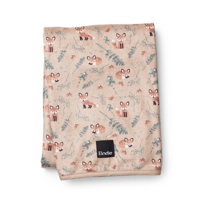 Elodie Pearl Velvet baby deken Nordic Woodland (75x100cm)