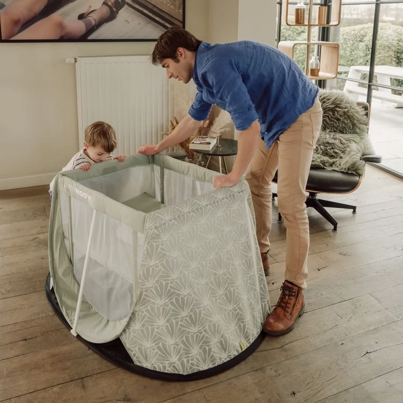 Aeromoov instant travel cot zwart/grijs