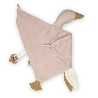 SAGA - CUDDLE CLOTH - GOOSE - MISTY ROSE