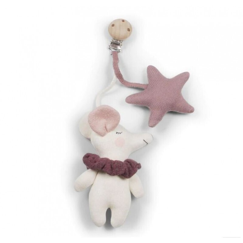 SAGA - PRAM TOY - MOUSE STJARNA - FAWN