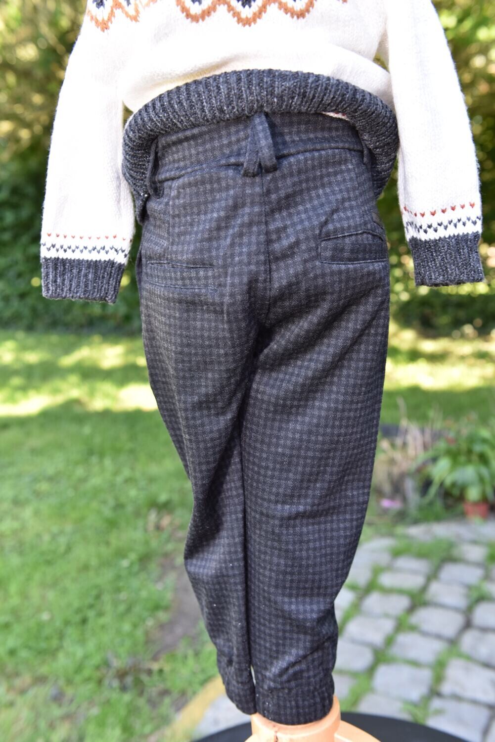 BROEK GEBREIDE LOOD