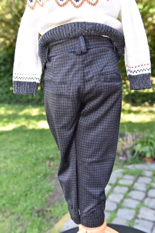 BROEK GEBREIDE LOOD