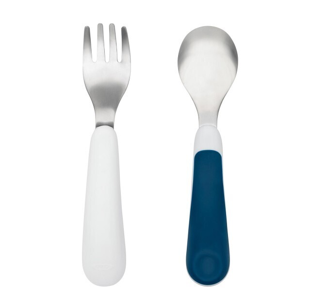 Vork &amp; lepel, Kleur: Navy
