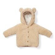 Teddy jasje Baby Bunny Sand - 62 laatste stuk