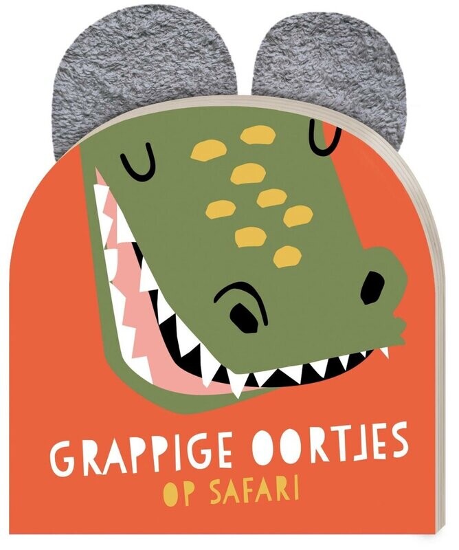 Grappige oortjes - Op safari - krokodil
Interactieve voorleesboeken