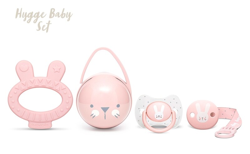 Hygge Cadeauset 4 stuks Grijs - Rose  0-6m