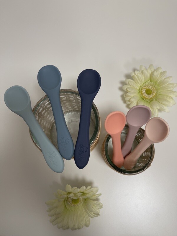 Rio lepelset met handige grip | Blauw