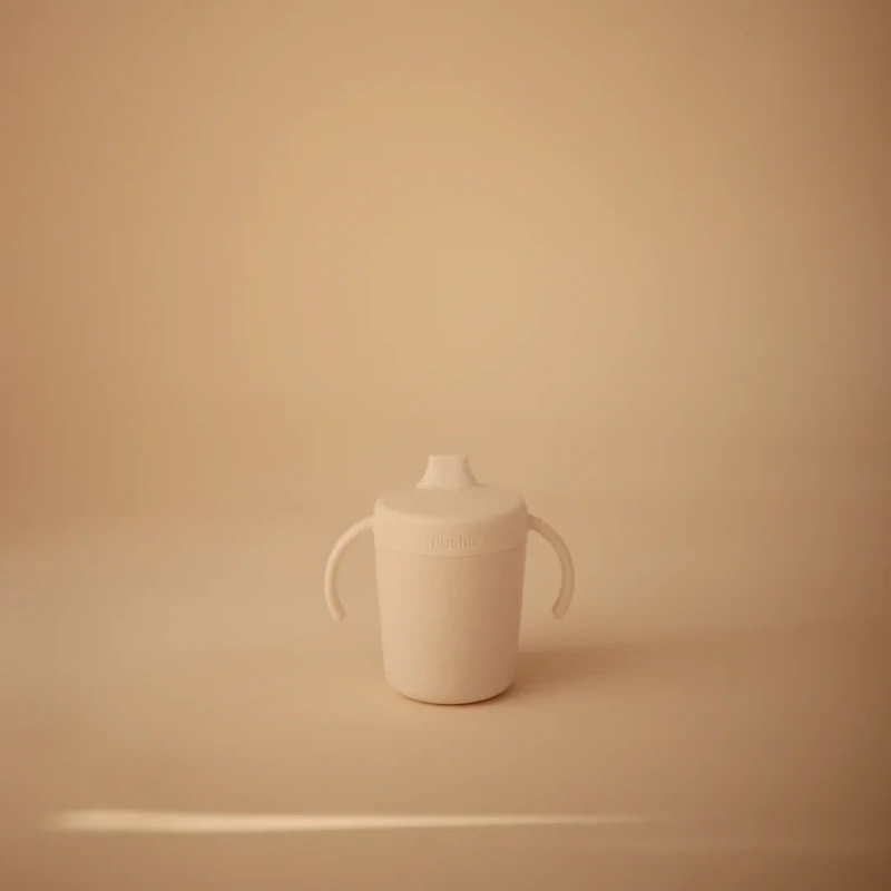 MUSHIE - TRAINING SIPPY CUP (PP) - IVORY