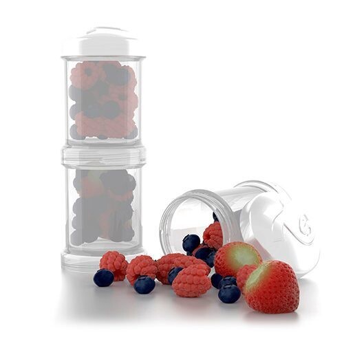Twistshake 2x Houder voor melkpoeder wit
