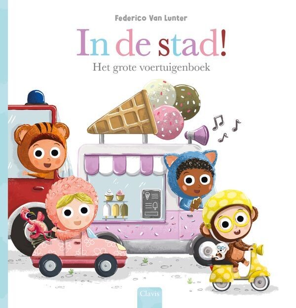 In de stad! Het grote voertuigenboek
Beestenboel