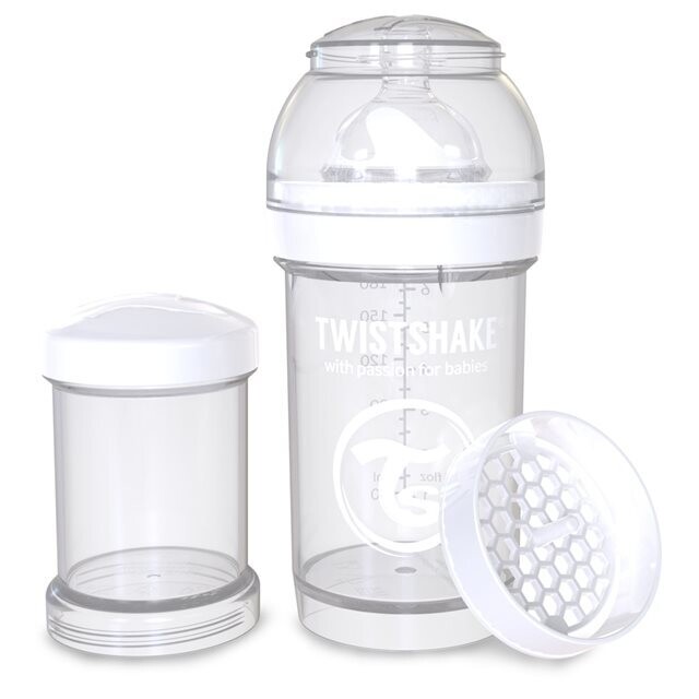 Antikoliek Babyfles 180 ml 180 ml / 0 maanden+ / Grijs