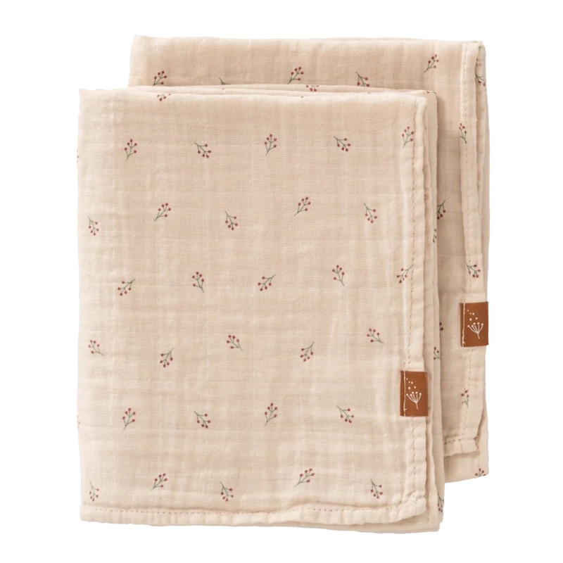 Fresk Swaddle set 2 st. 70x60 cm Berries
Swaddle set 2 st. 70x60 cm Berries