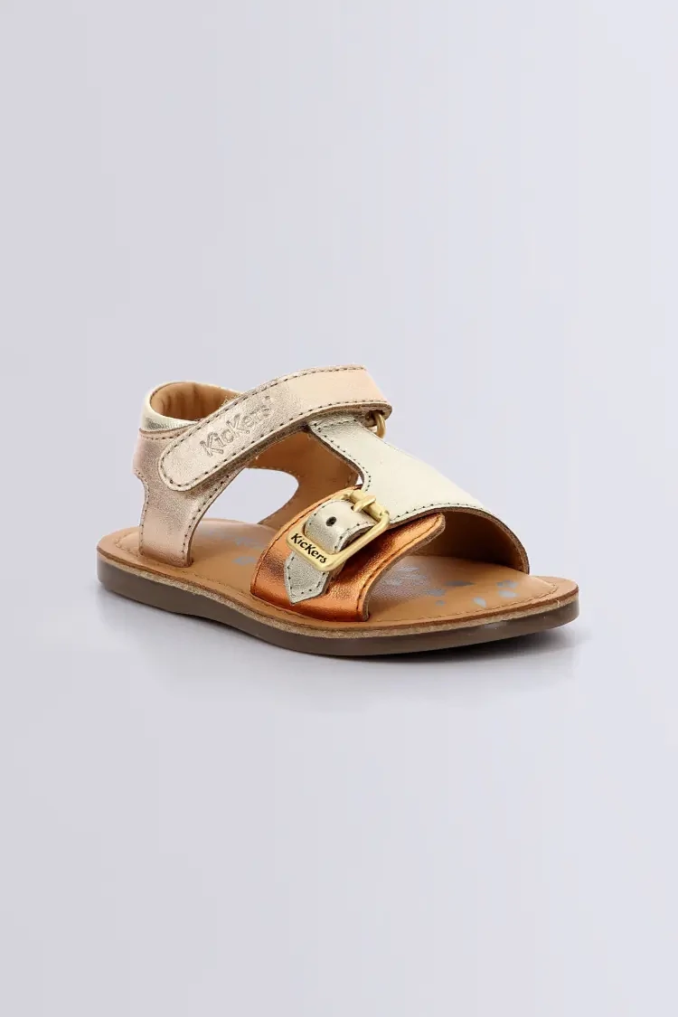 Kickers Sandaal DIAZZBEIGE ORANJE