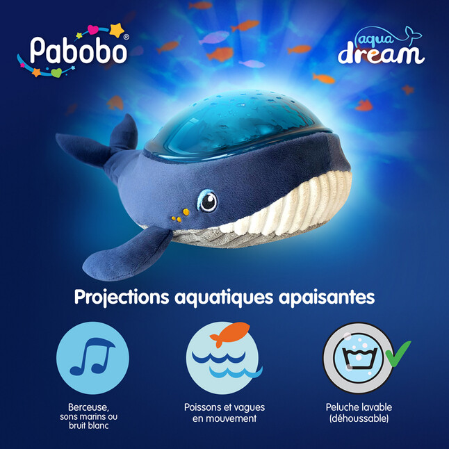 Pabobo projector aqua dream white