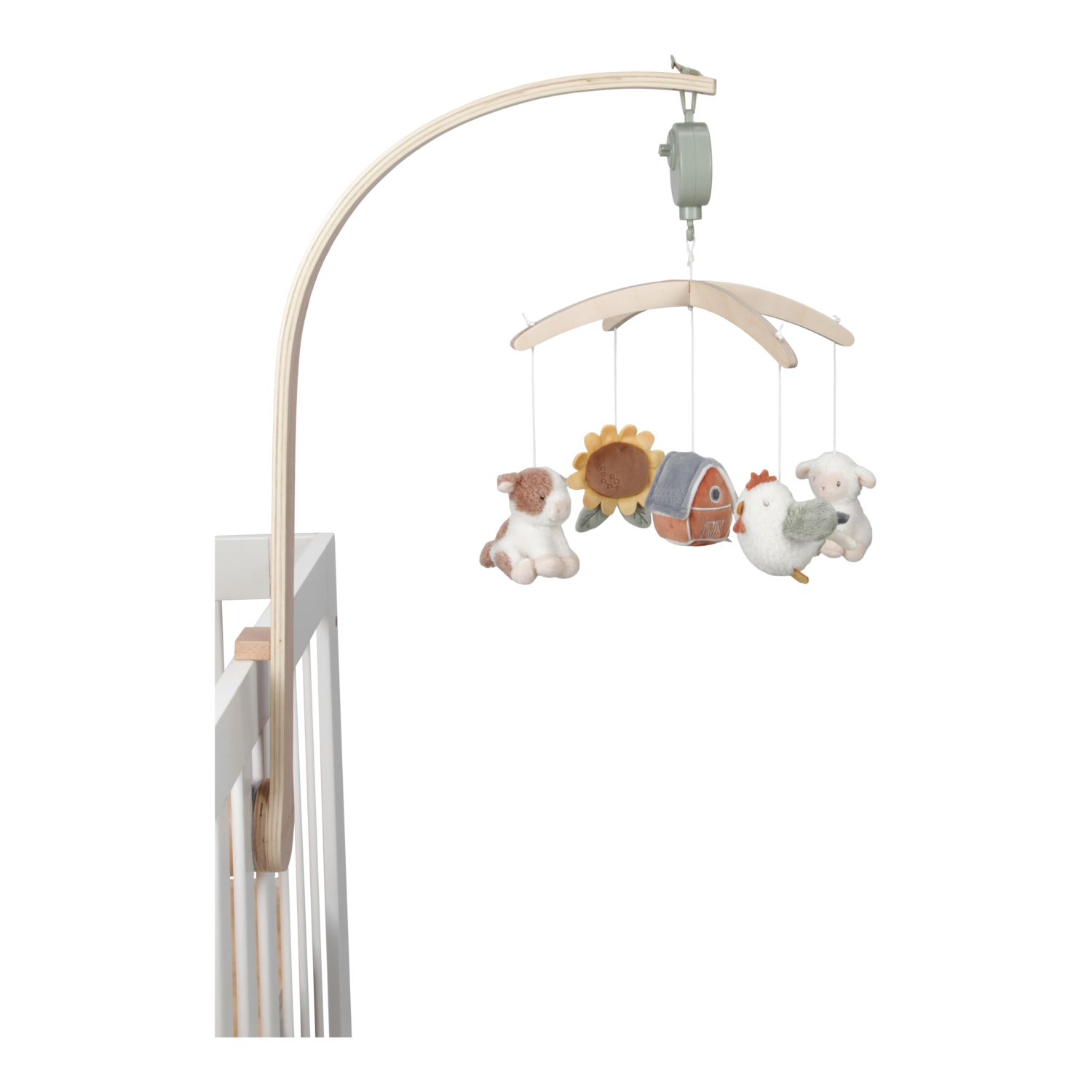 Little Dutch Houten muziekmobiel Little Farm