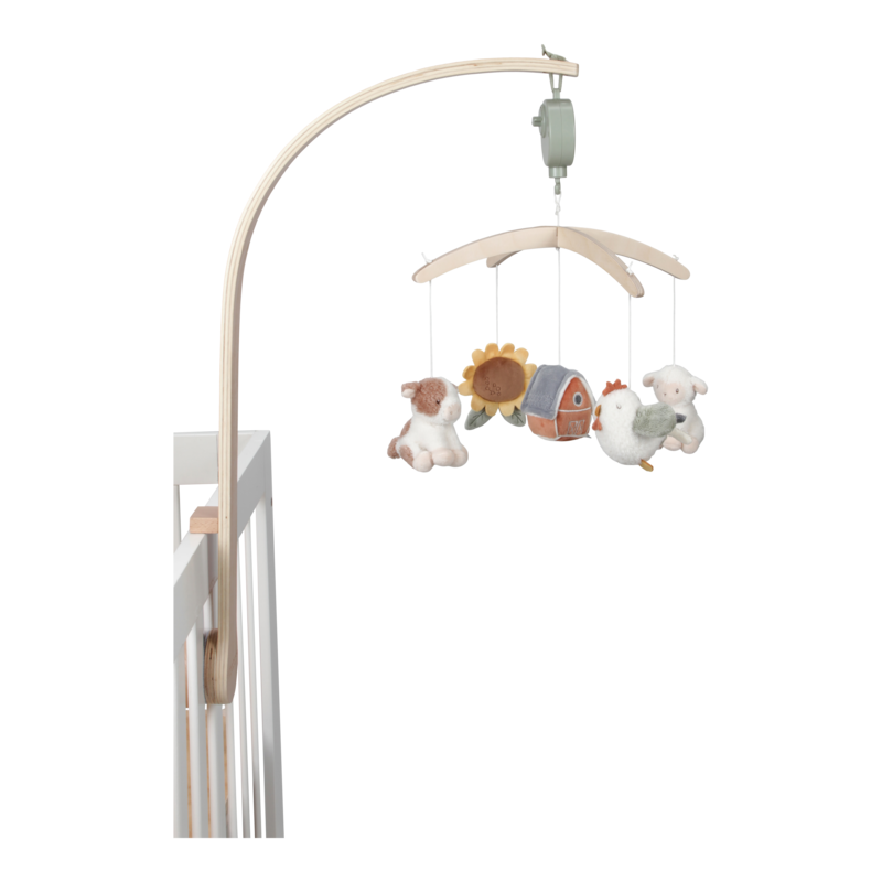 Little Dutch Houten muziekmobiel Little Farm