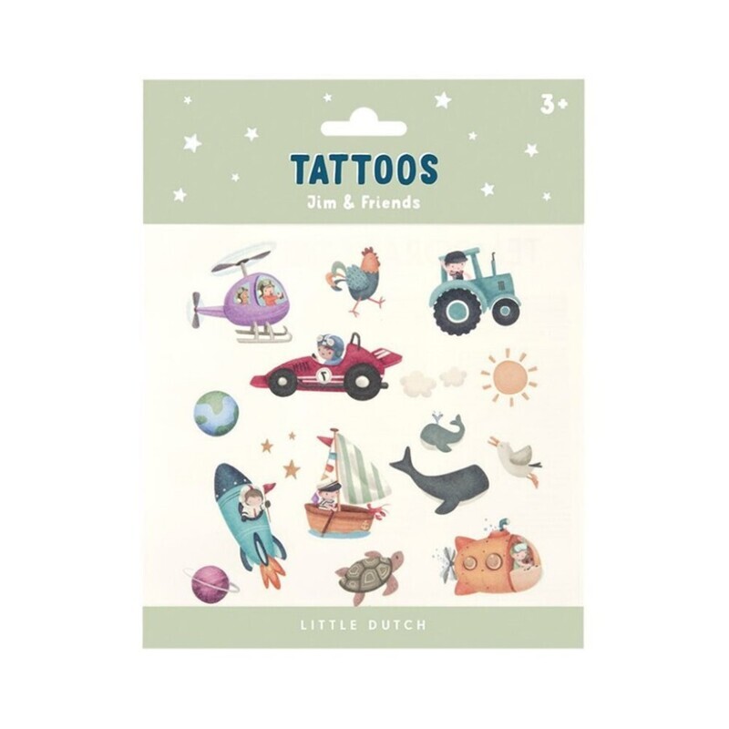 Little Dutch Tattoos Jim &amp; Friends