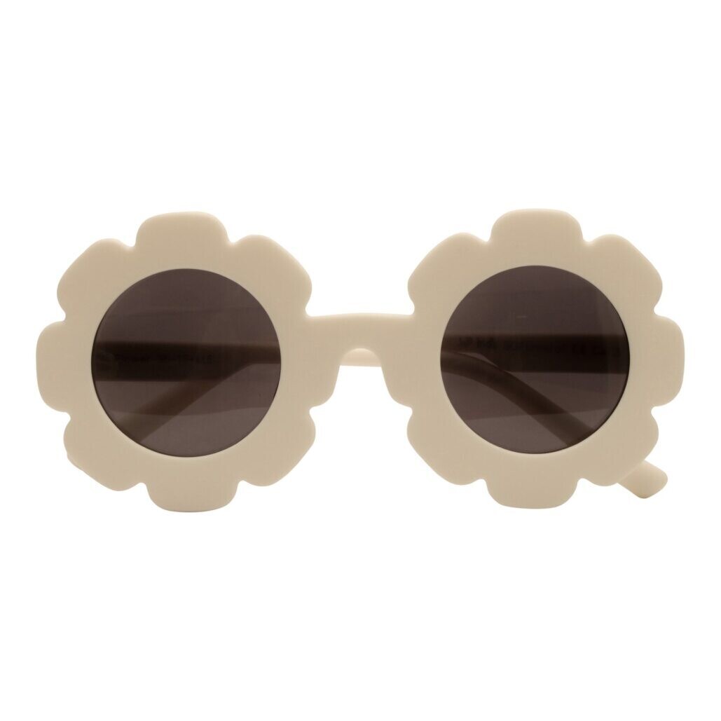 Zonnebril bloem 18+, Kleur: Off White