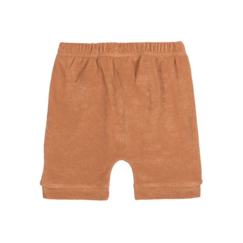 Lässig Badstof short kinderen, karamel