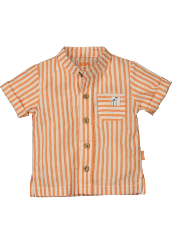 Bess BLOUSE STRIPED-ORANGE PARADISE