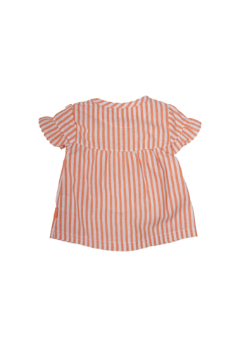 Bess BLOUSE  + bloomer STRIPED-ORANGE PARADISE