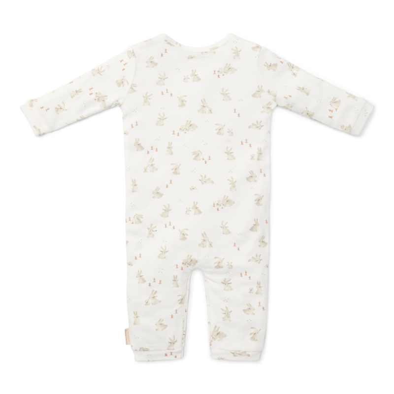 Little Dutch New Born Bunny Collection - Onepiecesuit interlock AOP