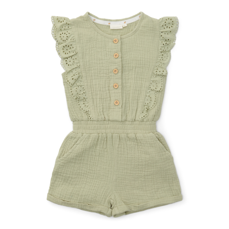 Little Dutch Sleeveless jumpsuit Grass Green