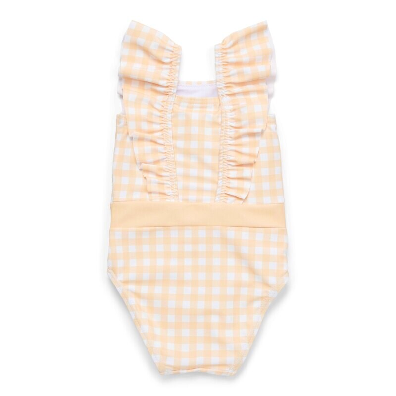 Little Dutch Badpak volants Sunshine Checks