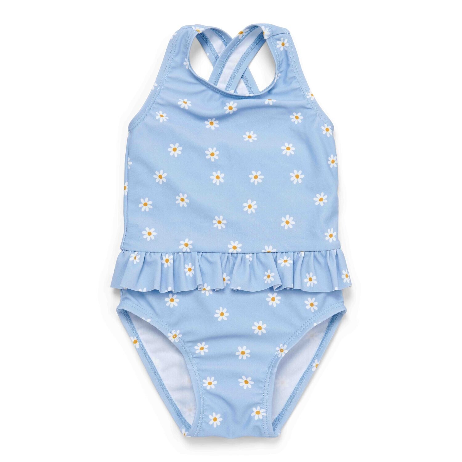 Little Dutch Badpak volants Daisies Blue