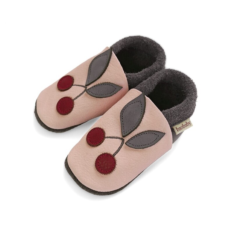Baobaby babyschoentjes met zachte zool Cherry Pop